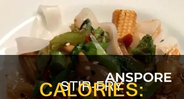 how many calories in mushroom stir fry