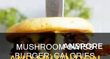 how many calories in mushroom swiss burger from neighborhood grill