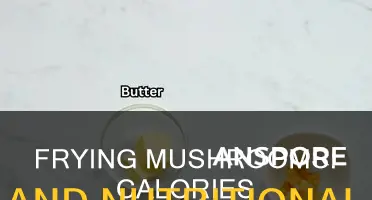 how many calories in mushrooms fried in butter