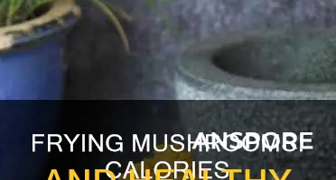 how many calories in mushrooms fried in fry light