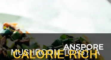 how many calories in mushrooms on toast