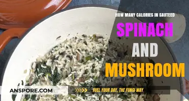 Spinach and Mushroom Stir-Fry: Calories and Nutrition Facts