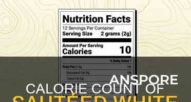 how many calories in sauteed white mushrooms