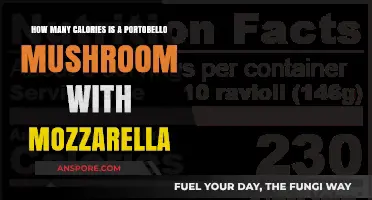 Portobello Mushroom with Mozzarella: Calorie Count and Nutritional Insights