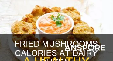 how many calories is fried mushrooms from dairy queen