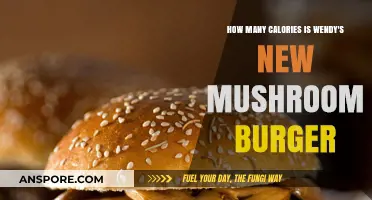 Wendy's Mushroom Burger: Calorie Count Unveiled