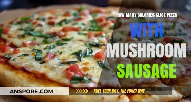 Mushroom and Sausage Pizza: Calorie Count Surprise