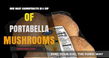 Portabella Mushrooms: Carbohydrate Content in a Cup