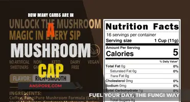 Mushroom Carb Content: Caps and Stems