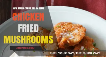 Chicken Fried Mushrooms: Slim Carb Count