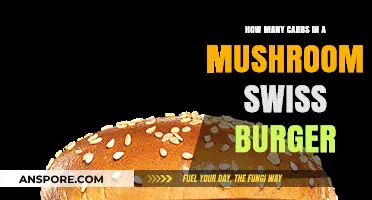 Mushroom Swiss Burger: Carb Content and Nutritional Facts