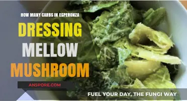 Esperonza Dressing's Carb Count at Mellow Mushroom