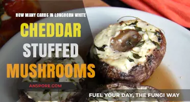 Cheesy, Carb-y Comfort: Longhorn White Cheddar Stuffed Mushrooms