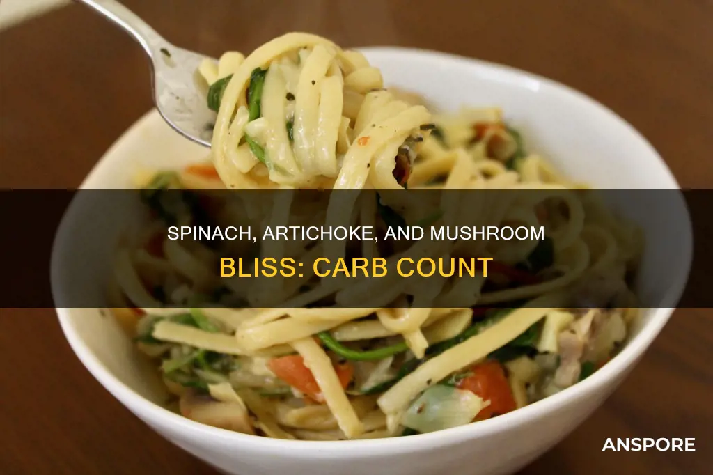 how many carbs in spinich and artichocke stuffed mushrooms