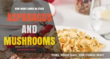 Steak, Asparagus, and Mushrooms: Carb Content and Nutritional Facts