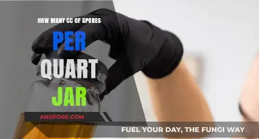 Optimal Spore Concentration: CC per Quart Jar for Successful Cultivation