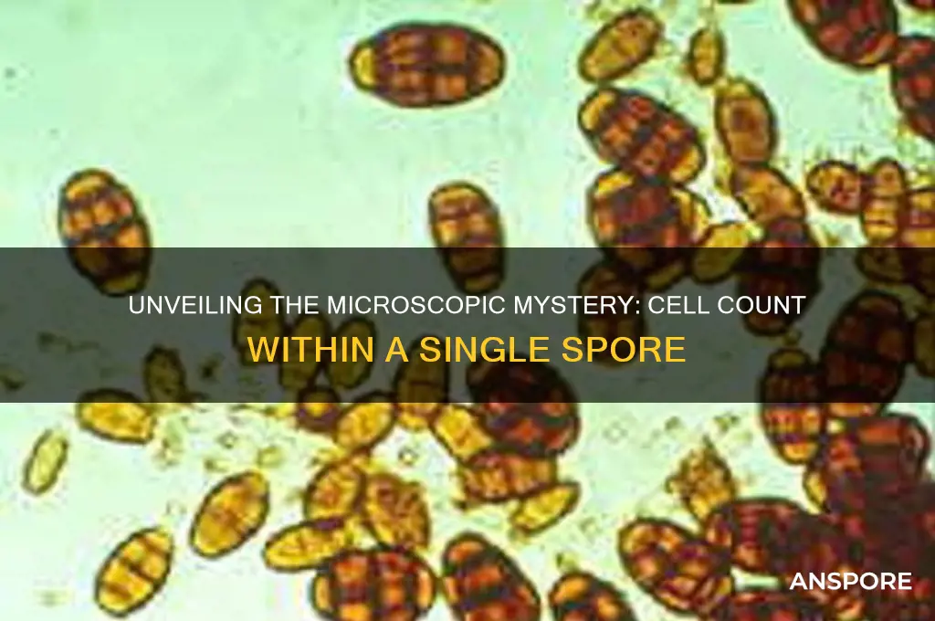 how many cells are in a single spore