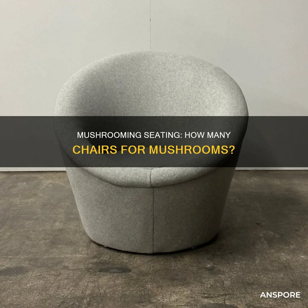 how many chairs how many mushrooms