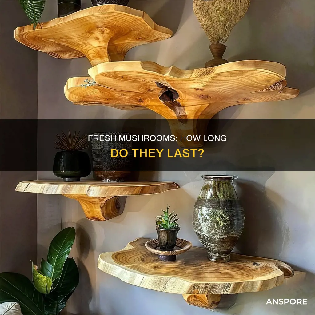 how many days after openning box of mushrooms