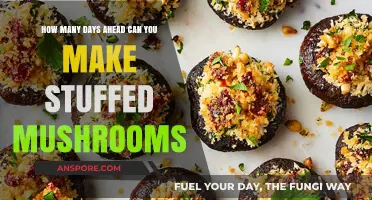 Prepping Stuffed Mushrooms: How Far in Advance Can You Cook?