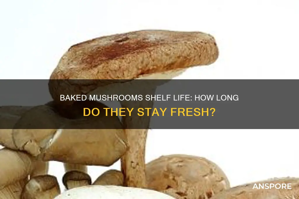 how many days are baked mushrooms good for