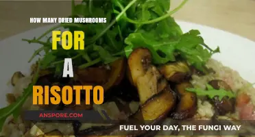 Dried Mushrooms: Perfecting the Risotto Ratio