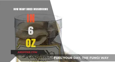 Dried Mushroom Measurements: How Many in 6 oz?