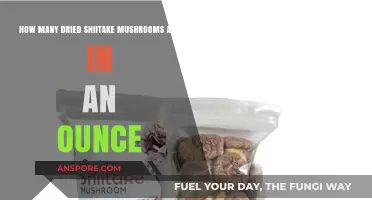 Dried Shiitake Mushrooms: How Many in an Ounce?