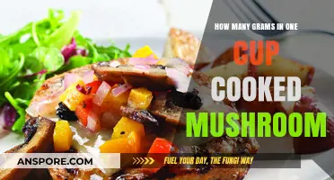 Cooked Mushrooms Measurement Guide: Grams in One Cup Explained