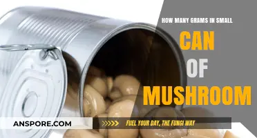 Small Can of Mushrooms: Unveiling the Gram Count Inside