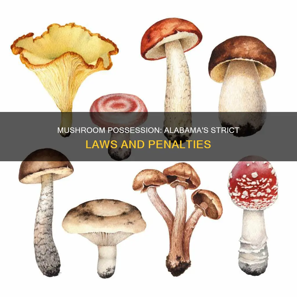 how many grams of mushrooms is illegal alabama