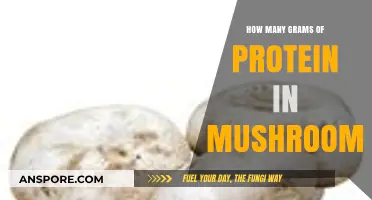 Mushrooms' Protein Content: Unveiling the Surprising Gram Count