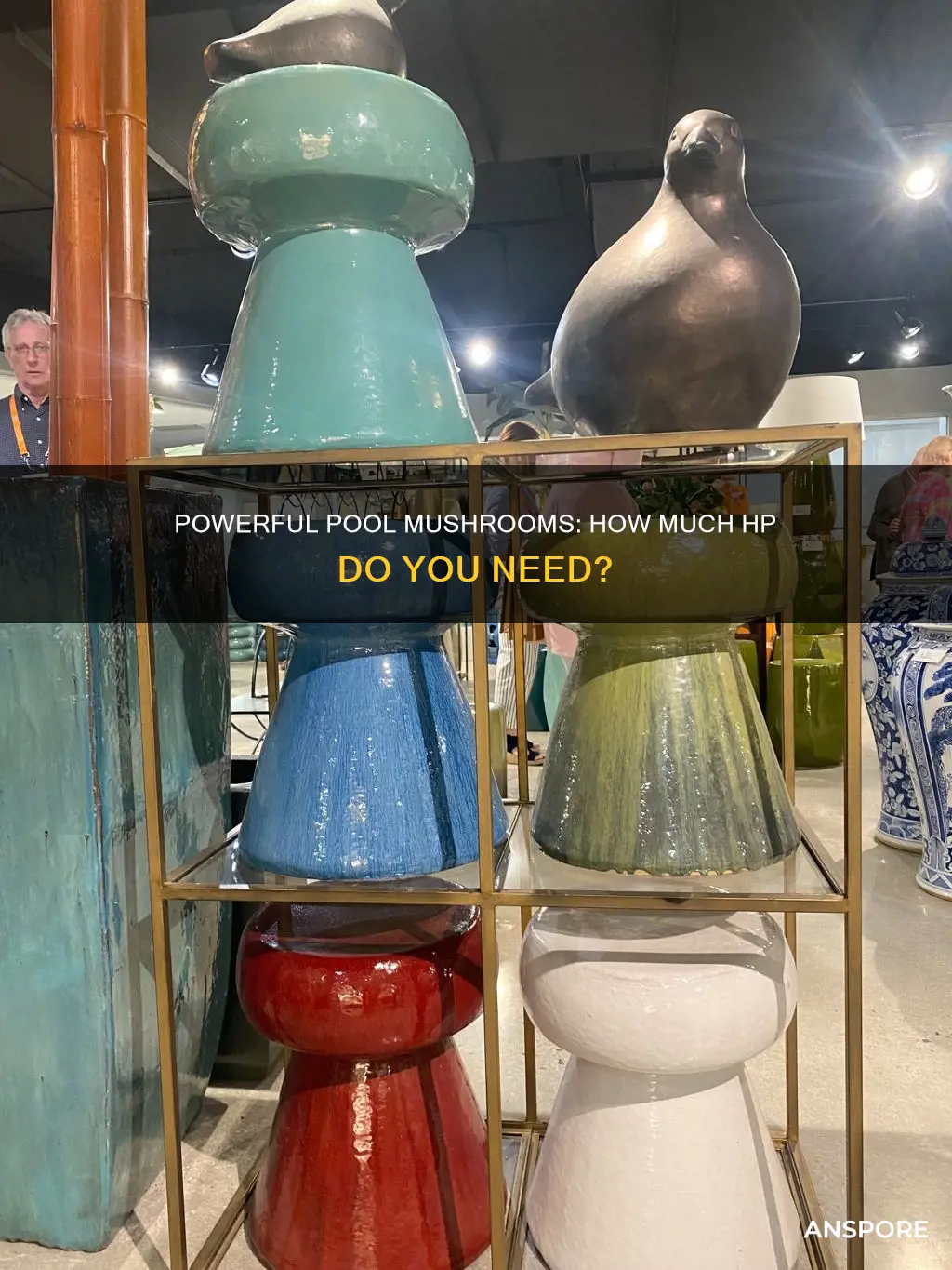 how many hp for pool mushroom