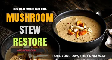 Hunger Bars: Mushroom Stew's Filling Power