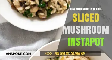 Quick Instapot Sliced Mushrooms: Perfect Cooking Time Guide