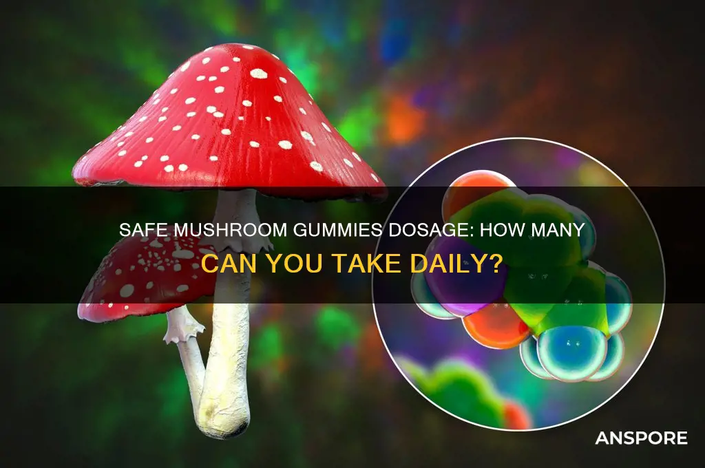 how many mushroom gummies can i take