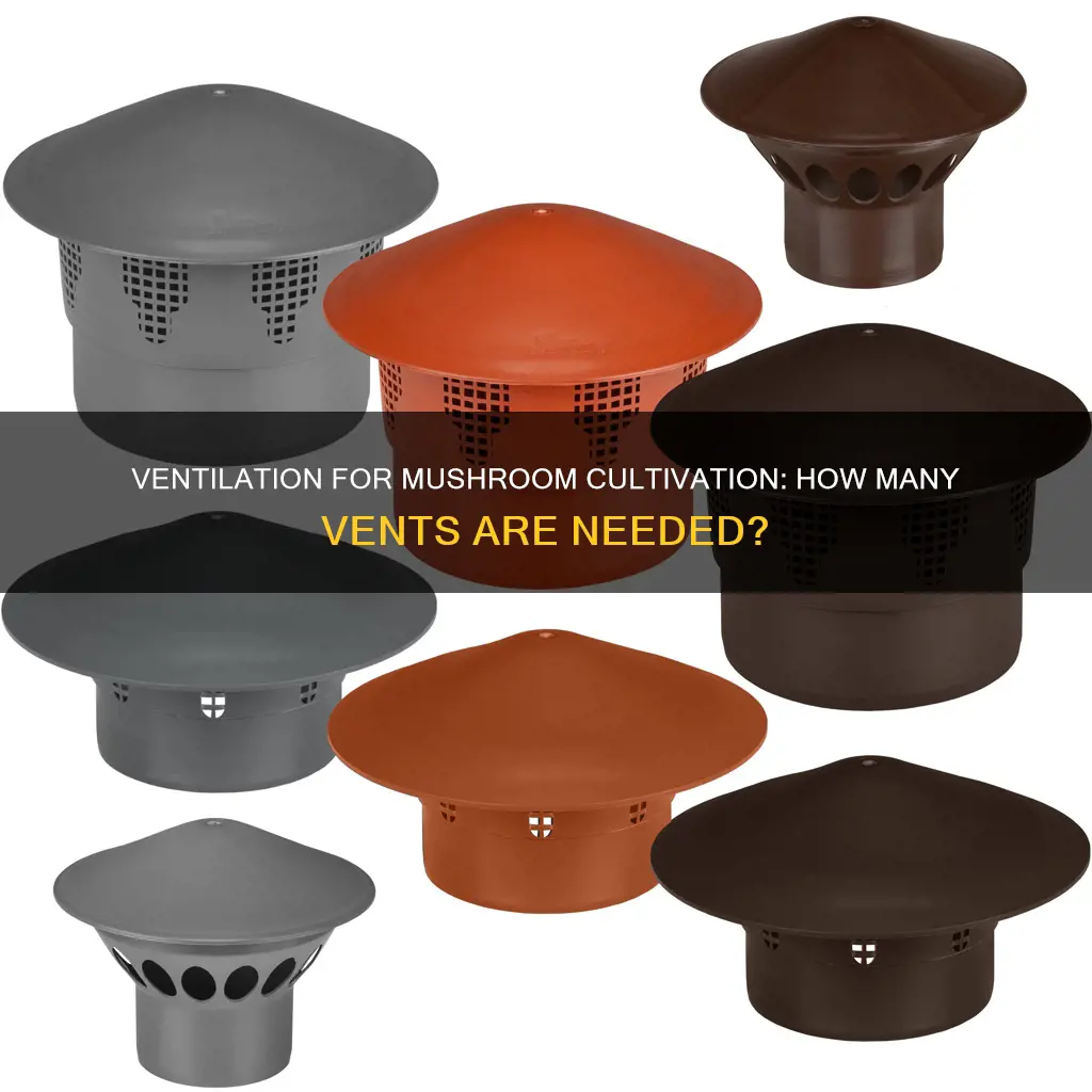 how many mushroom vents do i need