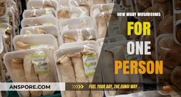 Mushroom Portioning: How Many Mushrooms Per Person?