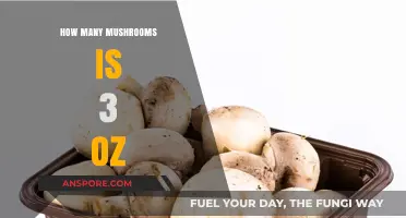Weighing Your Mushrooms: 3 oz Portion Size