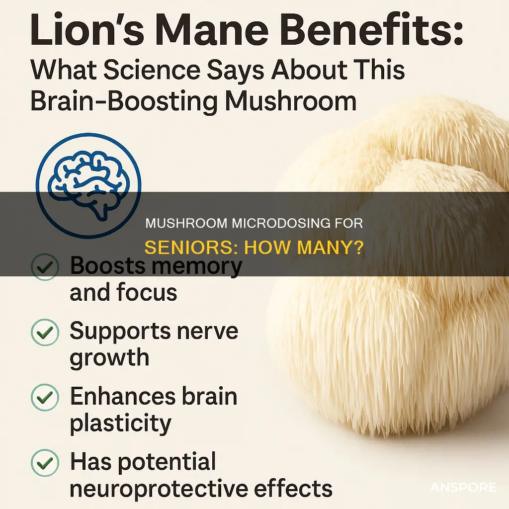 how many mushrooms should an older person take