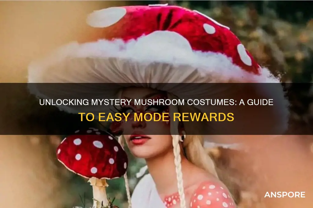 how many mystery mushroom costumes can you unlock on easy
