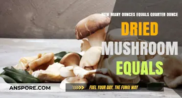 Weighing Dried Mushrooms: Ounces and Precision