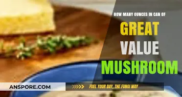 Great Value Mushroom Can: Ounces and Serving Size Explained