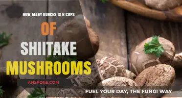 Converting Cups to Ounces: Shiitake Mushrooms