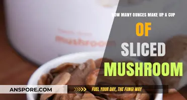 Measuring Mushrooms: How Many Ounces in a Cup of Sliced Mushrooms?