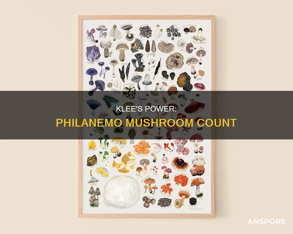 how many philanemo mushrooms does klee need