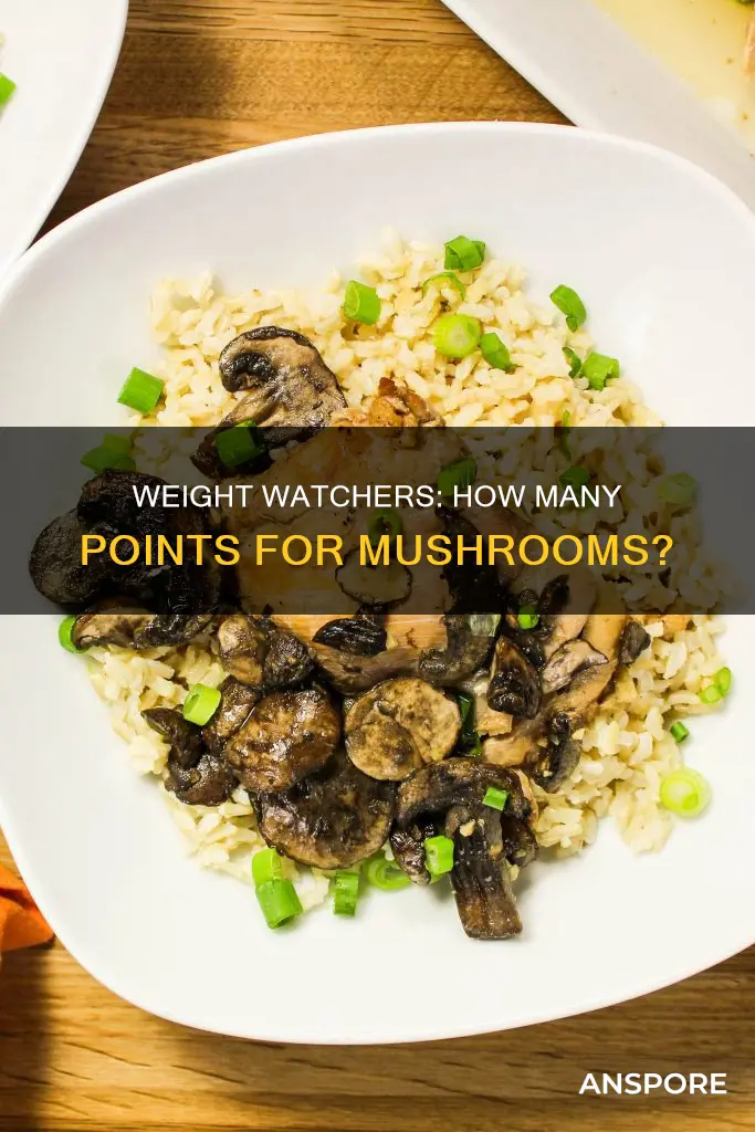 how many points are mushrooms on weight watchers