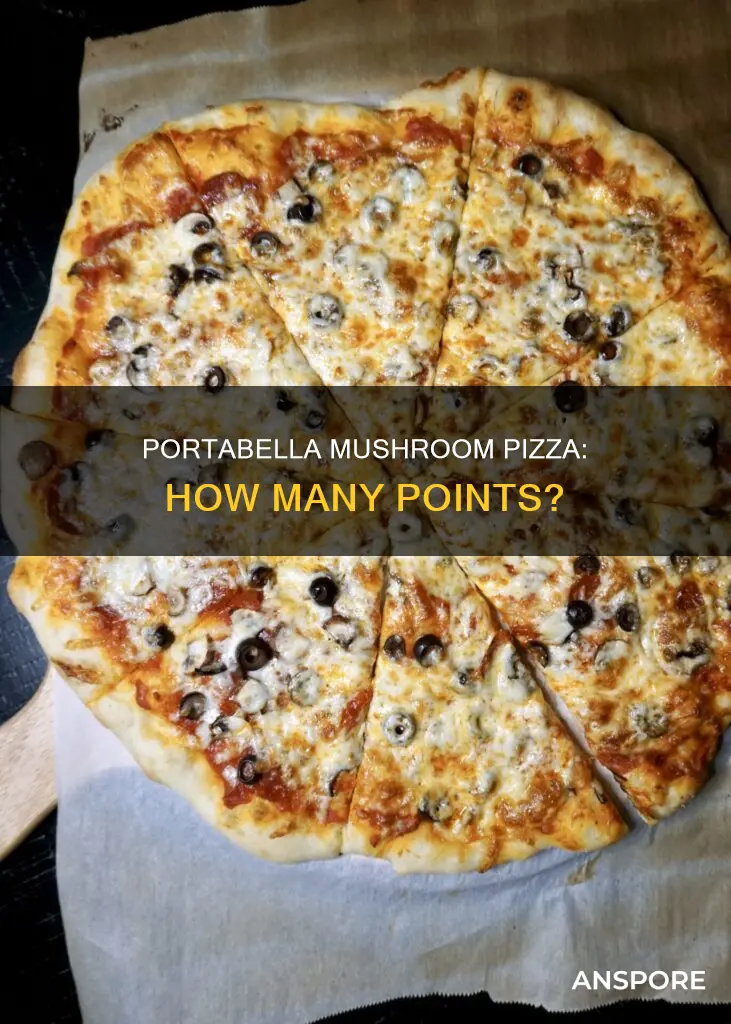 how many points is a portabella mushroom pizza