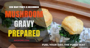 Mushroom Gravy: McCormick's Hearty Points