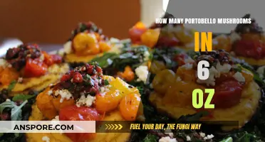 Portobello Mushroom Serving Size: How Many Fit in 6 Ounces?